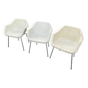 Hille / Fauteuil en plastique - white