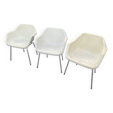 Chair / Plastic armchair White Robin Day