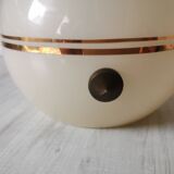 Mushroom lamp bordered gold