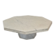 Italian Marble Octagon Coffee Table, 1980's
