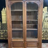 Library - Restored Art Nouveau oak display case
