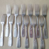 Housewife , 24 table cutlery Silver metal 84 G SFAM