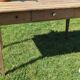 Vintage farm table