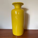 Large yellow vase West Germany 70s