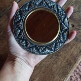 Petit miroir oriental en laiton