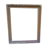 Wooden frame with moldings
