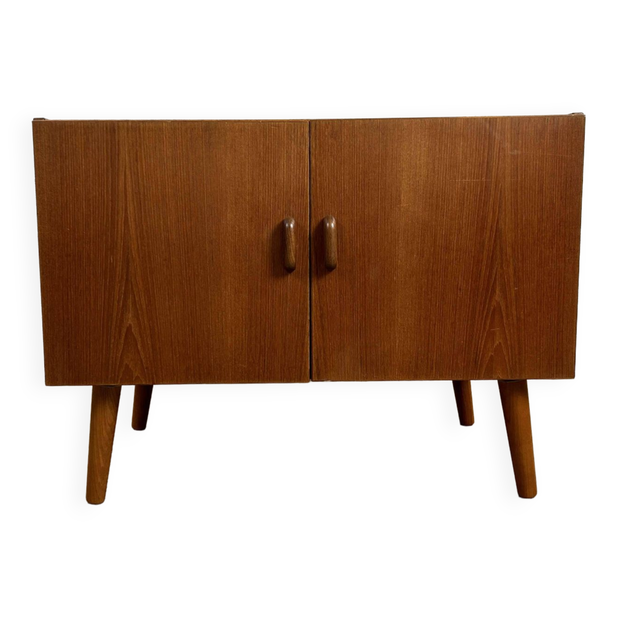 Vintage Scandinavian teak sideboard by Denka, 1960s