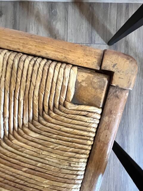 Set of 4 mismatched chairs