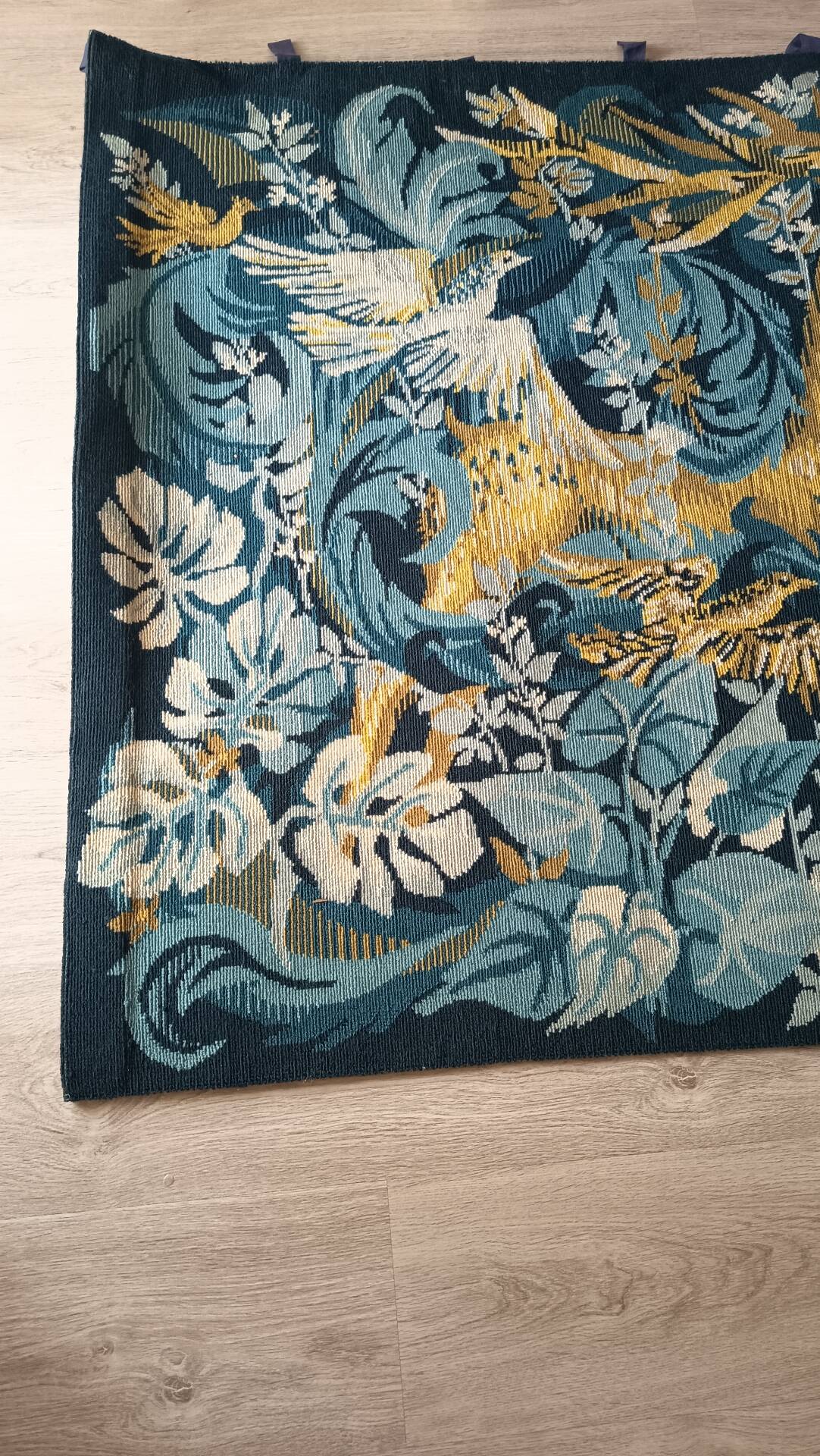 Aubusson wall tapestry signed by Hervé Leroy