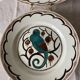 Ironstone plates, K&G Luneville, parakeet model.