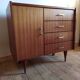 Commode scandinave pied compas