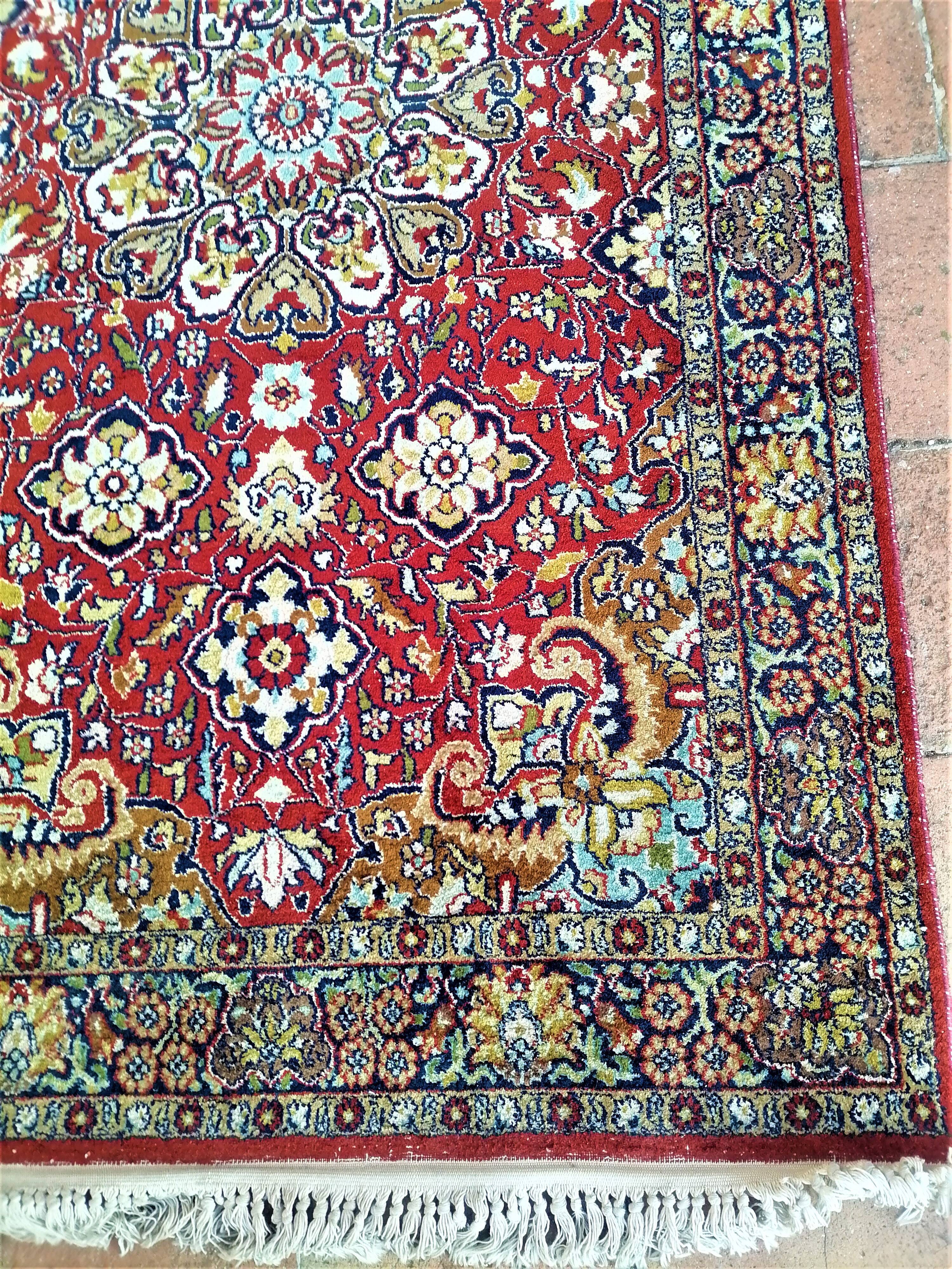 Old oriental carpet 170 x 93 cm