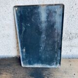 Plaque émaillée chien dangereux