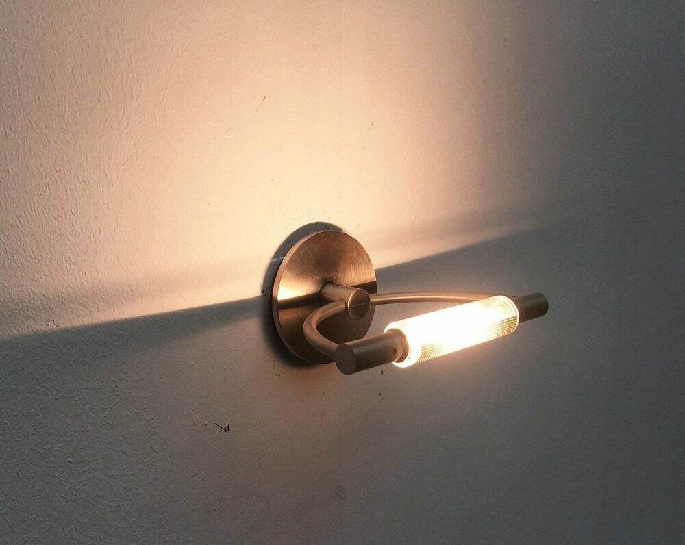 Mini Wall Lamp Model Gradi Postmodern Italian Vintage by Franco Bettonica and Mario Melocchi for Cini & Nils, 1990s