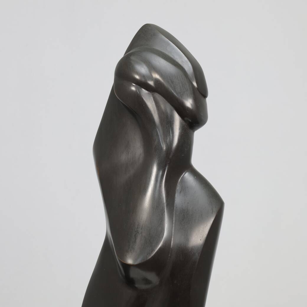 Bronze woman figure sculpture by Francine Govers, Netherlands, 1990s