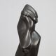 Bronze woman figure sculpture by Francine Govers, Netherlands, 1990s