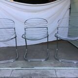 Set of 3 Sabrina Gastone Rinaldi chairs