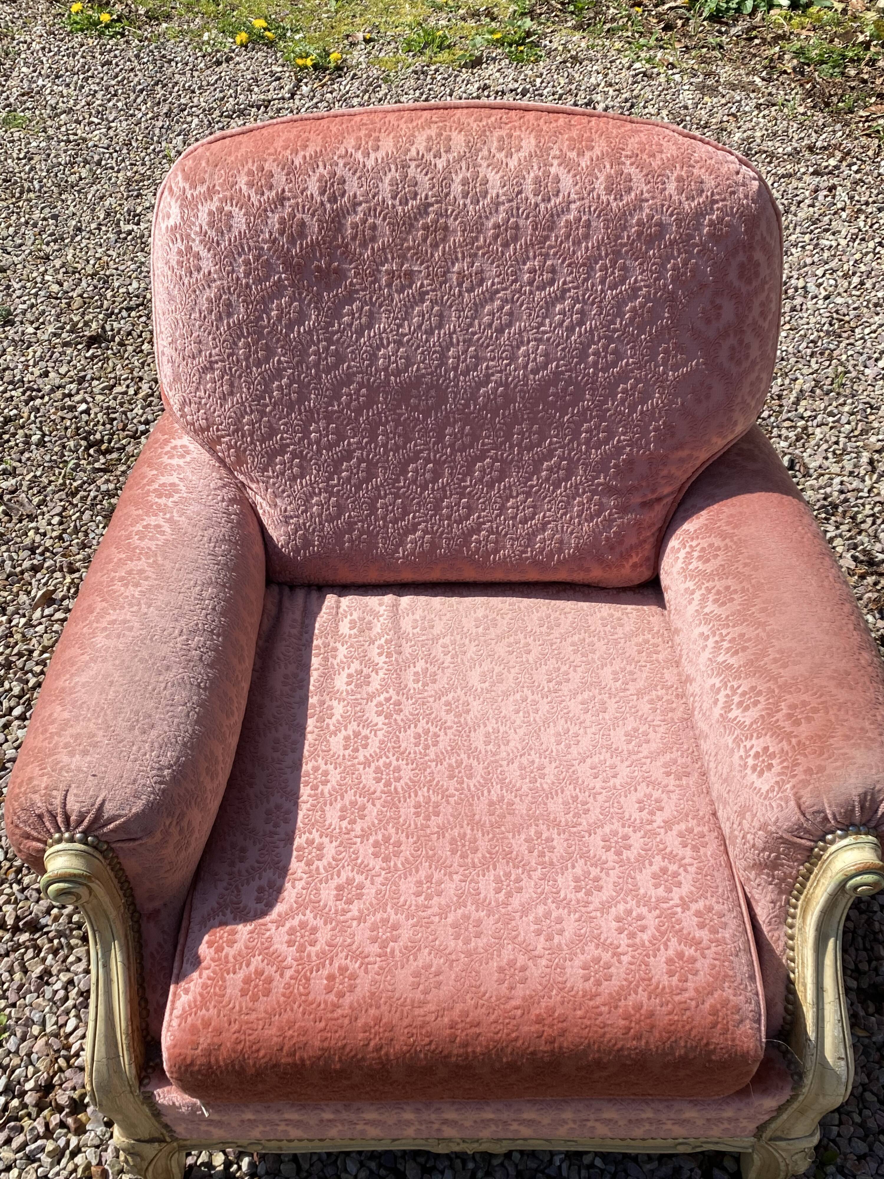 Armchair style Louis 16