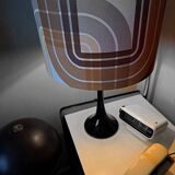 Foot lamp tulip Paloma seventies pattern