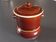 Stoneware pot with lid