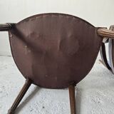 Pair of 18th-century Louis XVI cabriolet armchairs