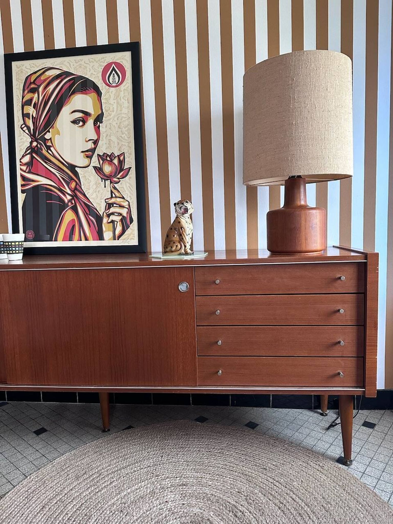 Grande enfilade vintage
