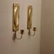 Pair of Mid-Century Swedish Brass Sconces