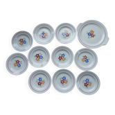 MDL dessert service, plates and dish
