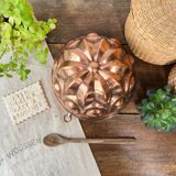 Round copper cake mold
