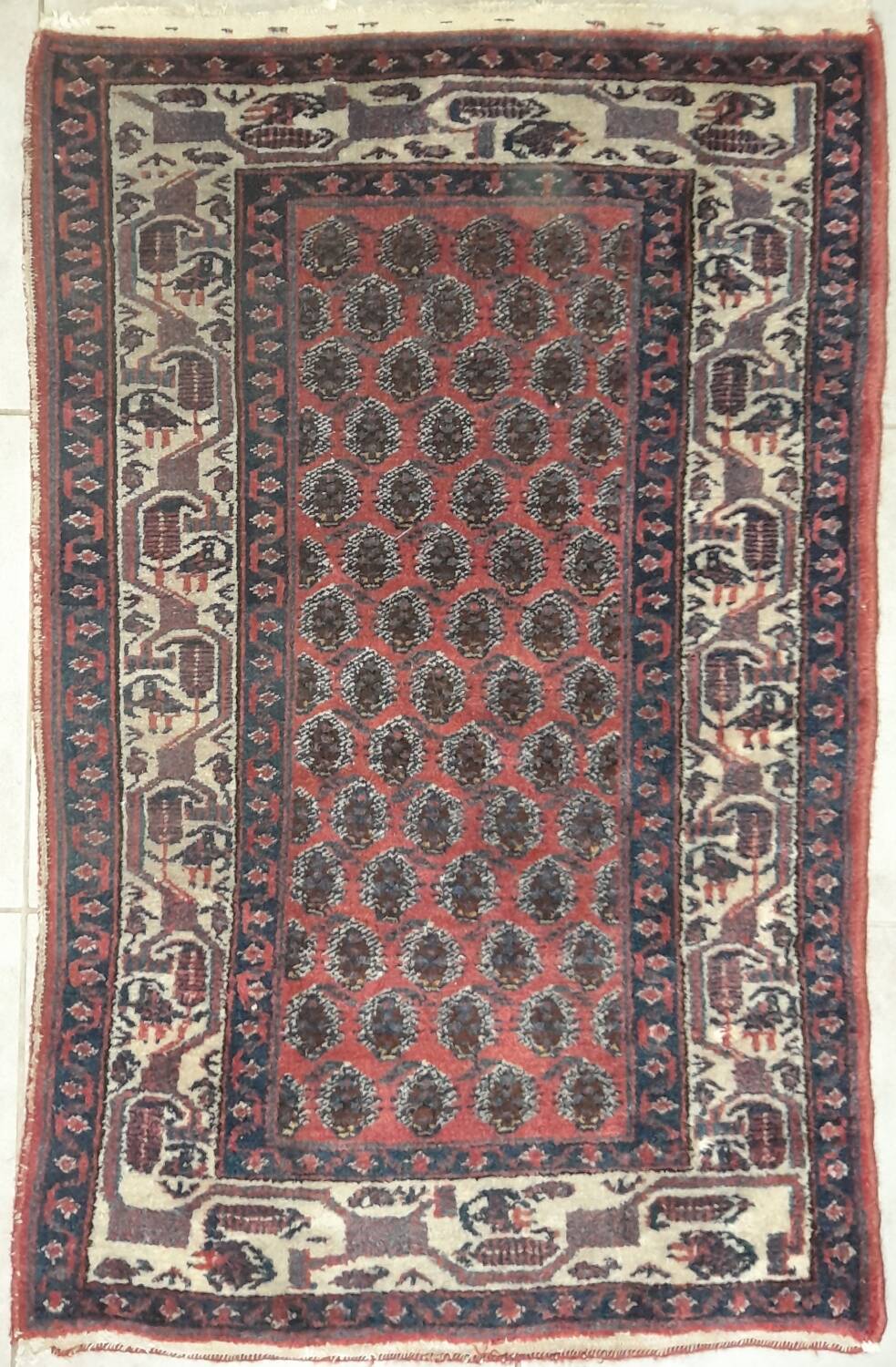 Vintage rug 123x75cm