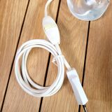 Twisted crystal lamp foot 1960