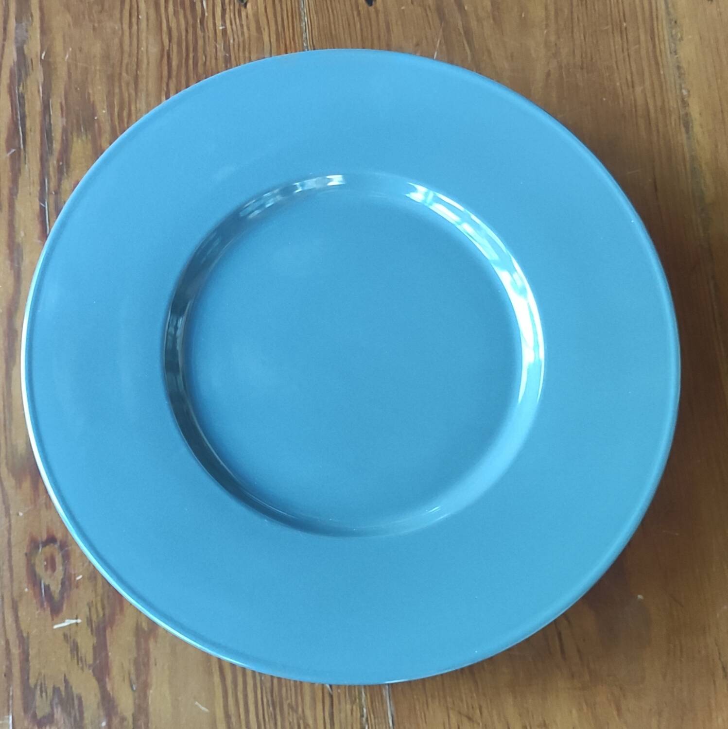 Série de 8 grandes assiettes Christofle