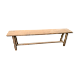 Banc en bois chêne massif