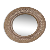 Danish ceramic mirror 1960