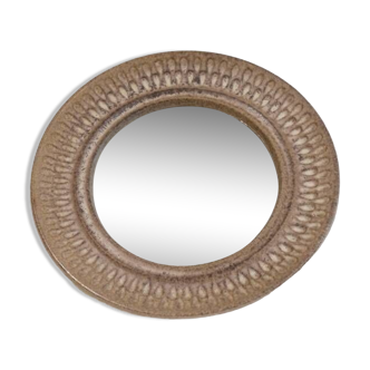 Danish ceramic mirror 1960