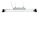 Industrial Grey Tube Light from Elektrosvit, 1970s