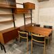 Vintage Scandinavian Teak wall unit by Poul Cadovius for royal system, 1950s