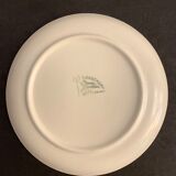 10 Longchamp dessert plates, floral model