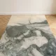 Baroque style coffee table with marble and gilded wood.