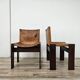 Pair of Monk chairs by Afra and Tobia Scarpa for Molteni, 1970