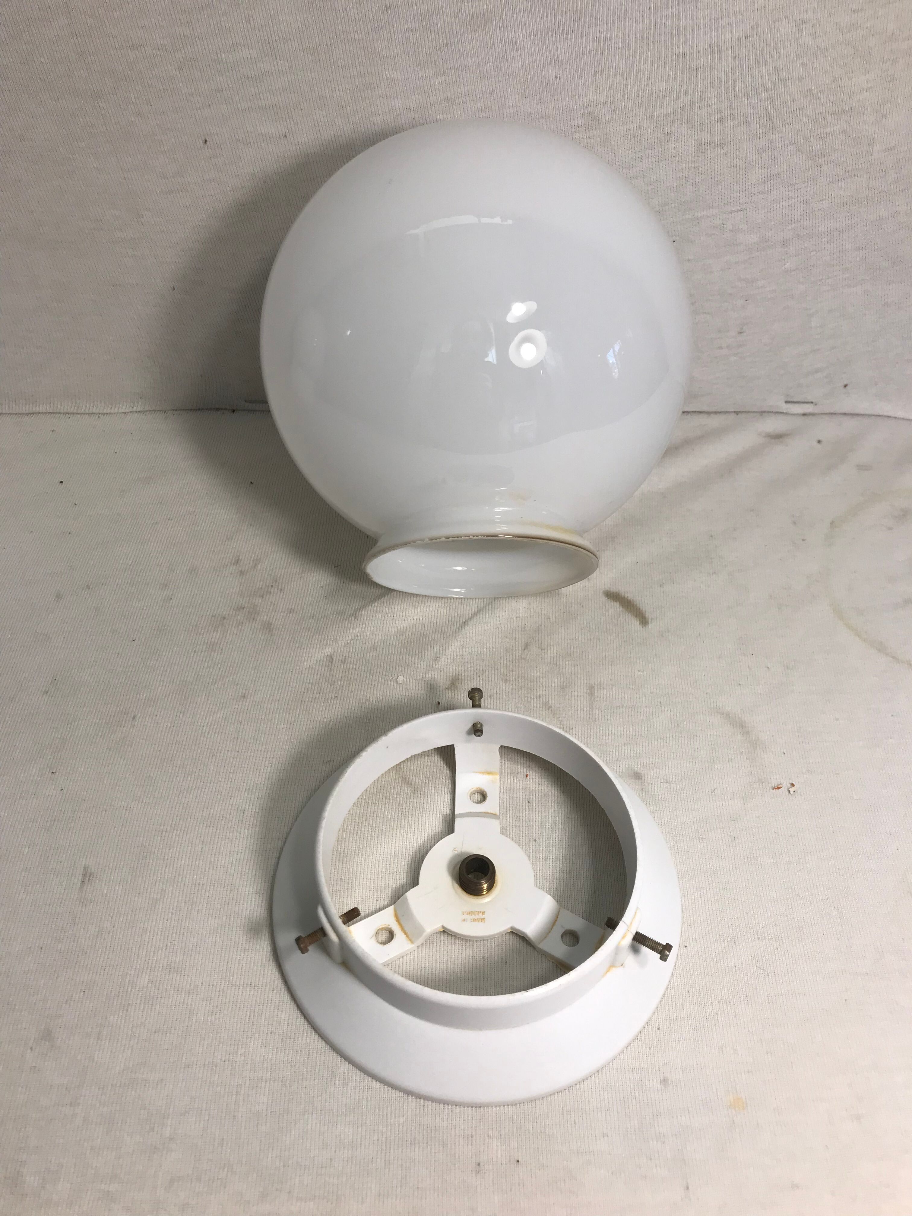 Old ball ceiling light