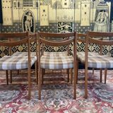 Suite of 6 Scandinavian style chairs