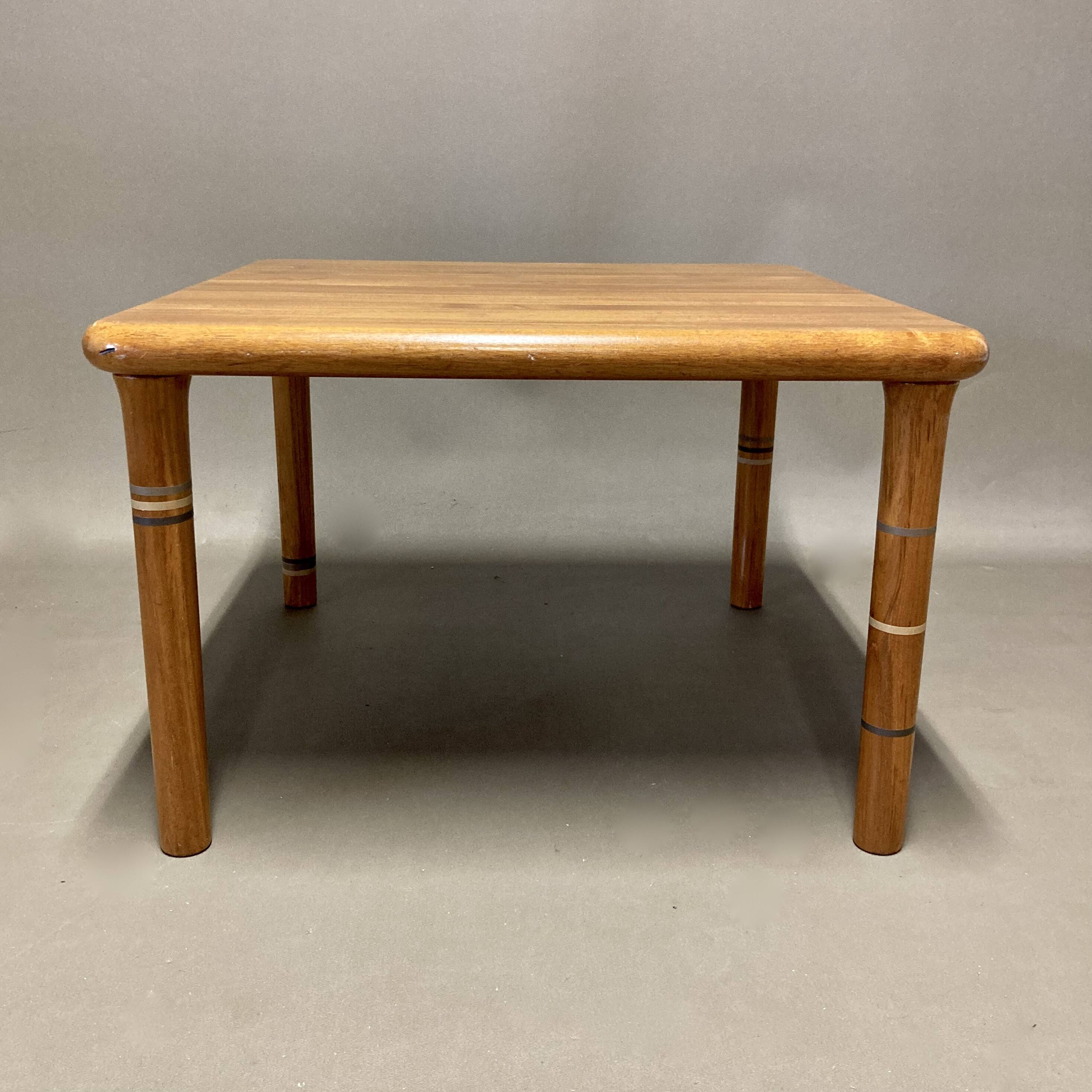 Scandinavian coffee table stamped design 1950.