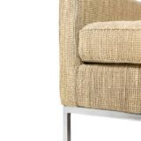 Florence Knoll, pour Knoll. Canapé et paire de fauteuils. Années 1960-70.