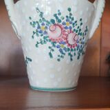 Flower vase with handle