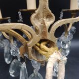 Lyre Garland Empire Tassels Wall Light 4 Lights Gilded Bronze