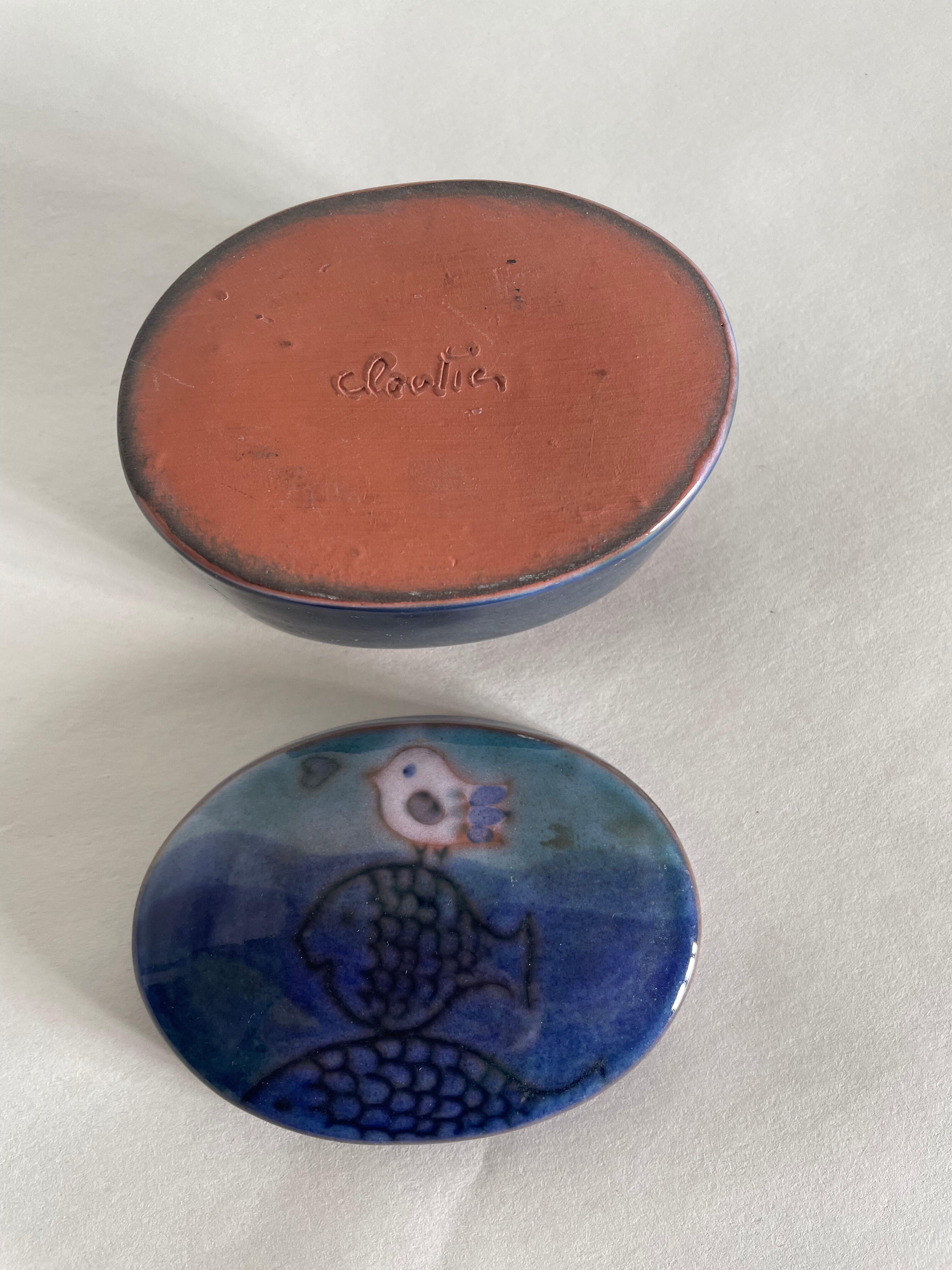 Cloutier ceramic box