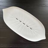 Large porcelain leaf dish
