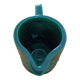 Small dark green Art Deco Saint Clément jug