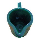 Small dark green Art Deco Saint Clément jug